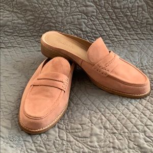 Madewell The Elinor Loafer Mule- Dusty Clay